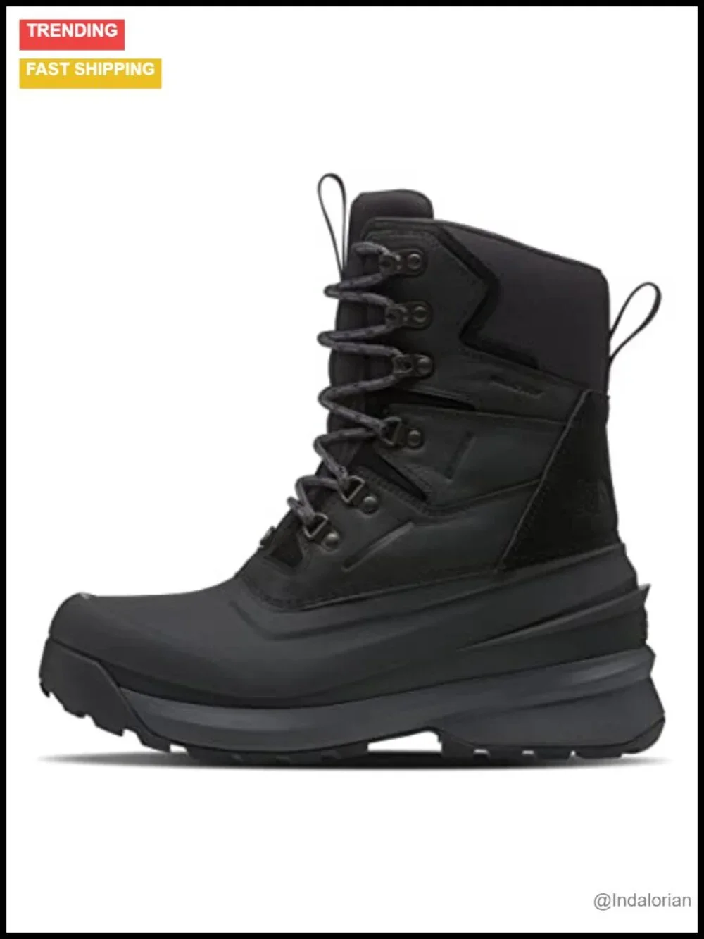 Waterproof Snow Boots with 400g Insulation for Cold Weather Hiking